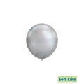 Palloncini Soft Line Cromati 5 pollici (13cm) Argento 117, 100pz.