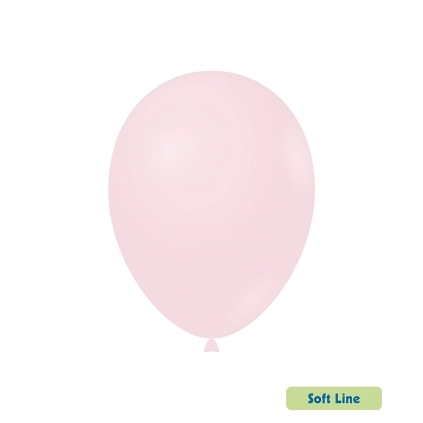 Palloncini Soft Line Pastello 12 pollici (30cm) Rosa Baby 126, 50pz.