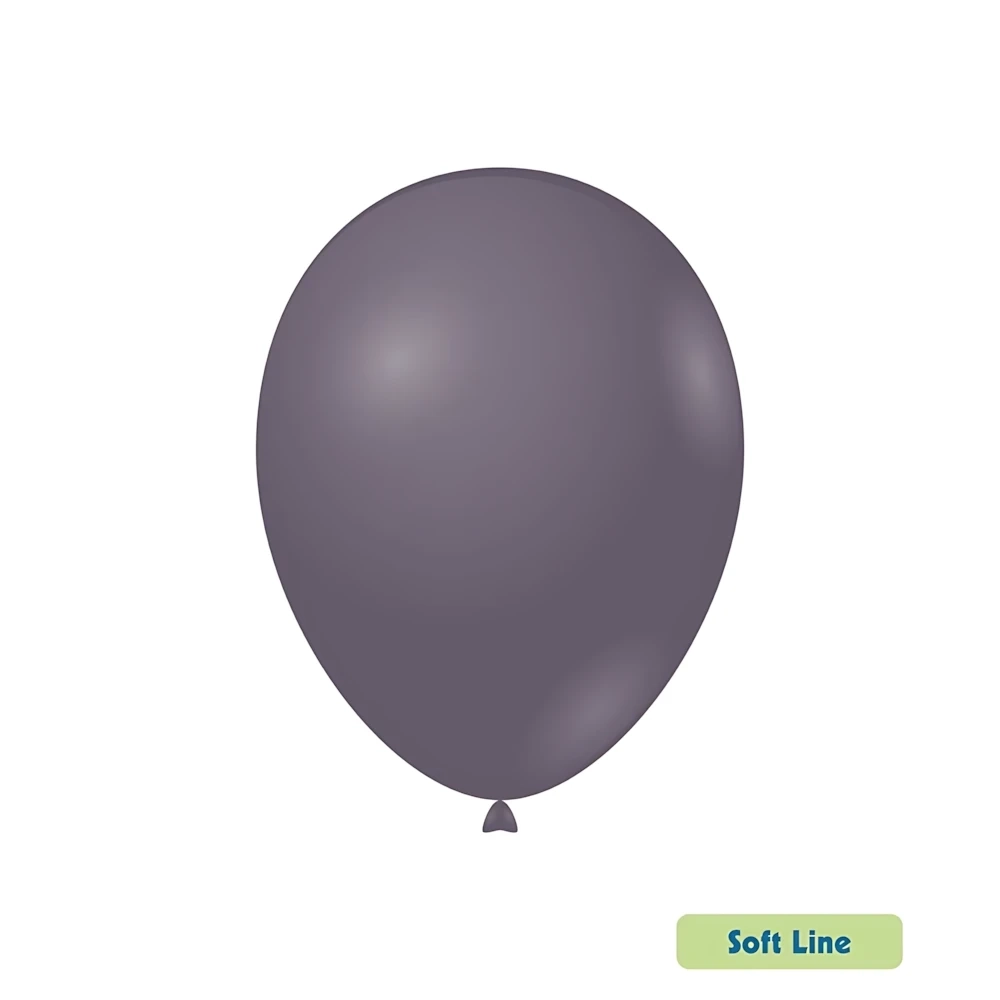 Palloncini Soft Line Pastello 12 pollici (30cm) Malva 139, 50pz.