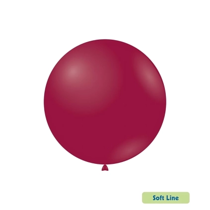 Palloncini Soft Line Pastello 18 pollici (46cm) Cranberry 138, 20pz.