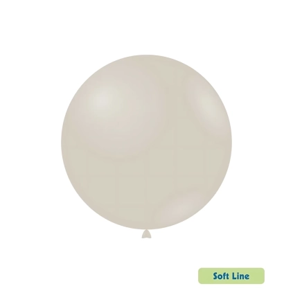 Palloncini Soft Line Pastello 18 pollici (46cm) Latte 141, 20pz.
