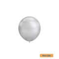 Palloncini Deco Line cromati 5" (13cm) Argento 925, 100pz.