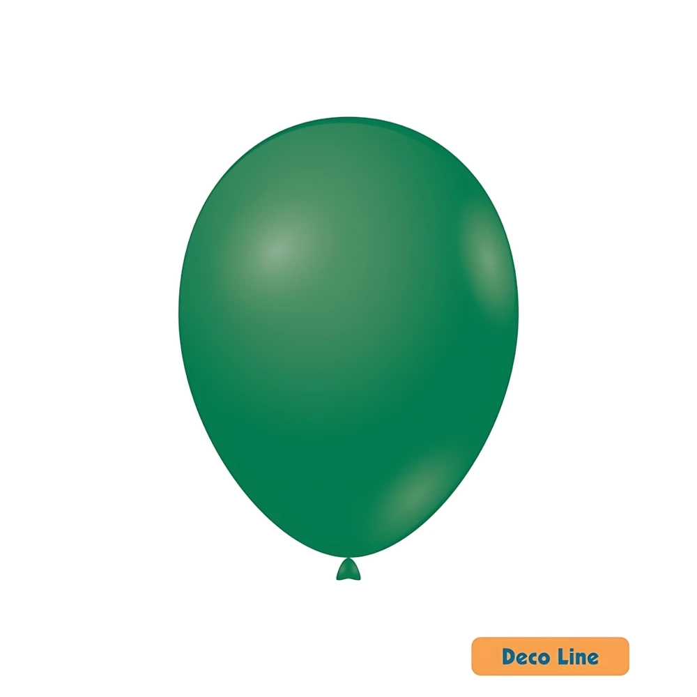 Palloncini Deco Line pastello 12" (30cm) Verde Amazzonia 212, 50pz.