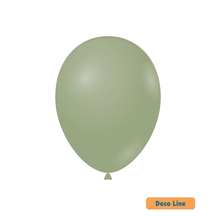 Palloncini Deco Line pastello 12" (30cm) Verde Salvia 219, 50pz.