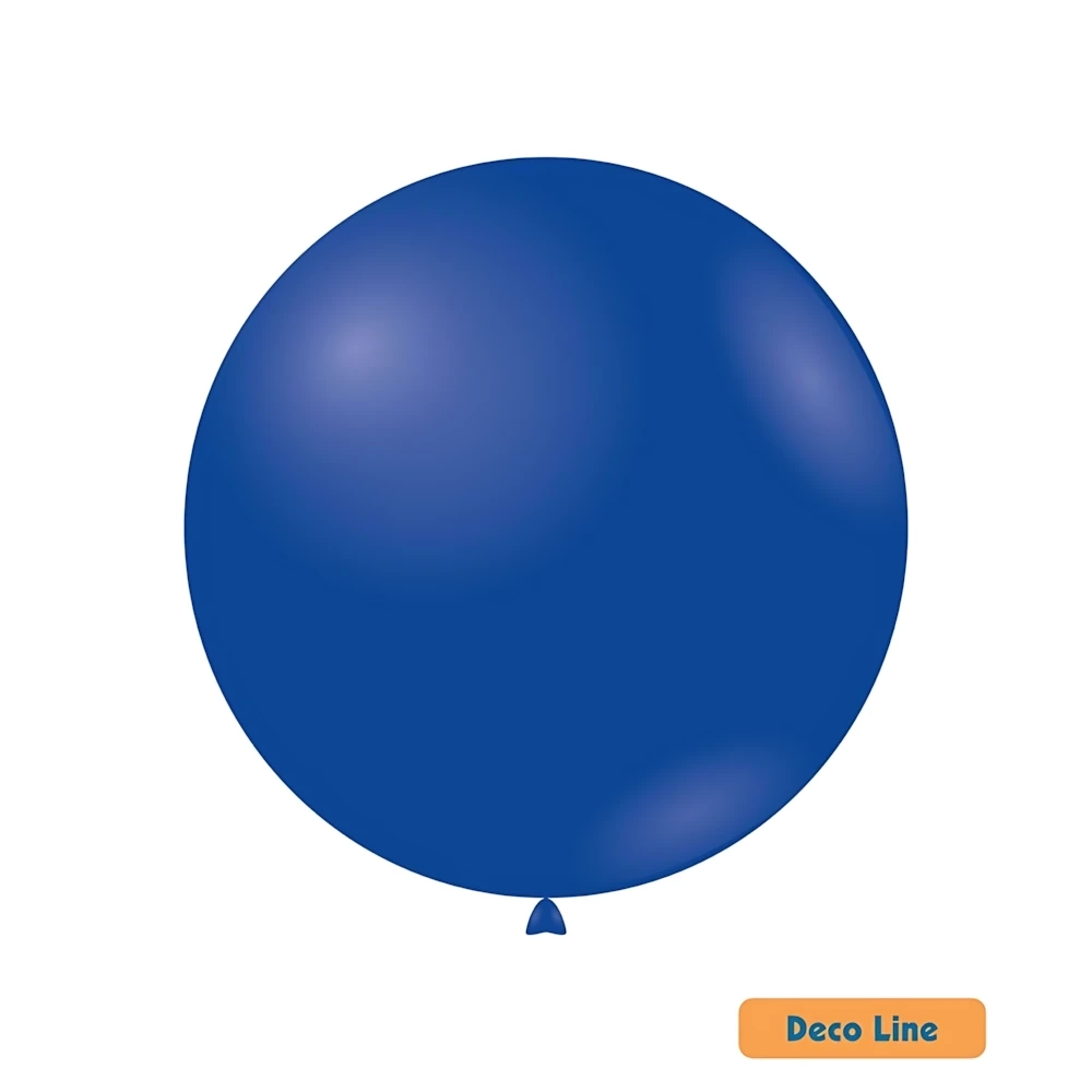 Palloncini Deco Line pastello 26" (66cm) Blu Navy 220, 10pz.