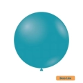 Palloncini Deco Line pastello 26" (66cm) Turchese 222, 10pz.