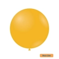Palloncini Deco Line pastello 26" (66cm) Giallo Papaya 229, 10pz.