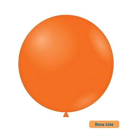 Palloncini Deco Line pastello 36" (91cm) Arancione Mandarino 202, 2pz.