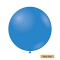 Palloncini Deco Line pastello 36" (91cm) Blu Cobalto 213, 2pz.