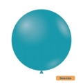 Palloncini Deco Line pastello 36" (91cm) Turchese 222, 2pz.