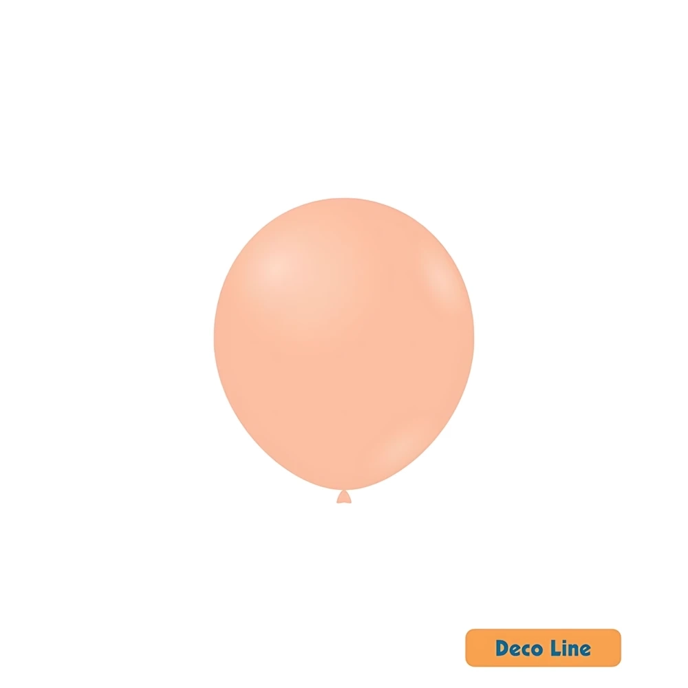 Palloncini Deco Line pastello 5" (13cm) Pesca 227, 100pz.
