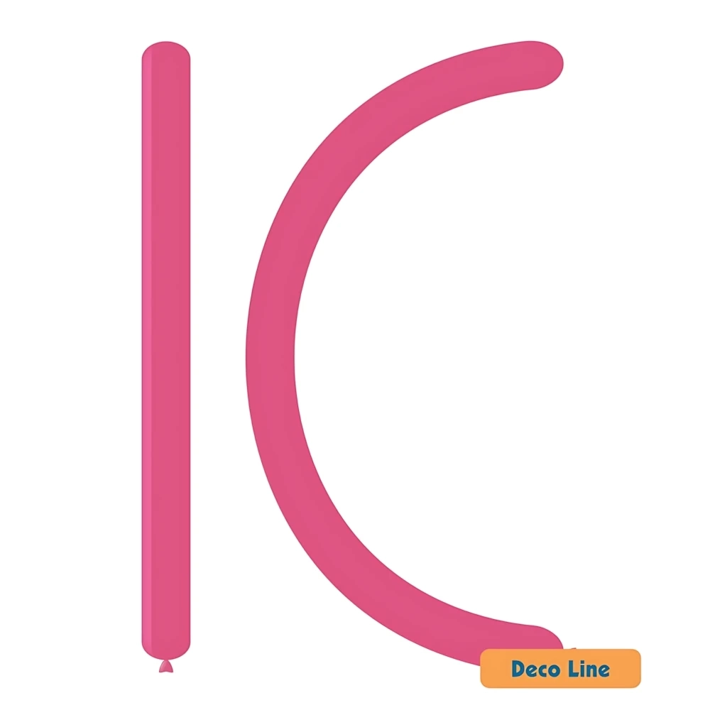 Palloncini modellabili 260 Deco Line pastello Bubblegum 217, 100pz.