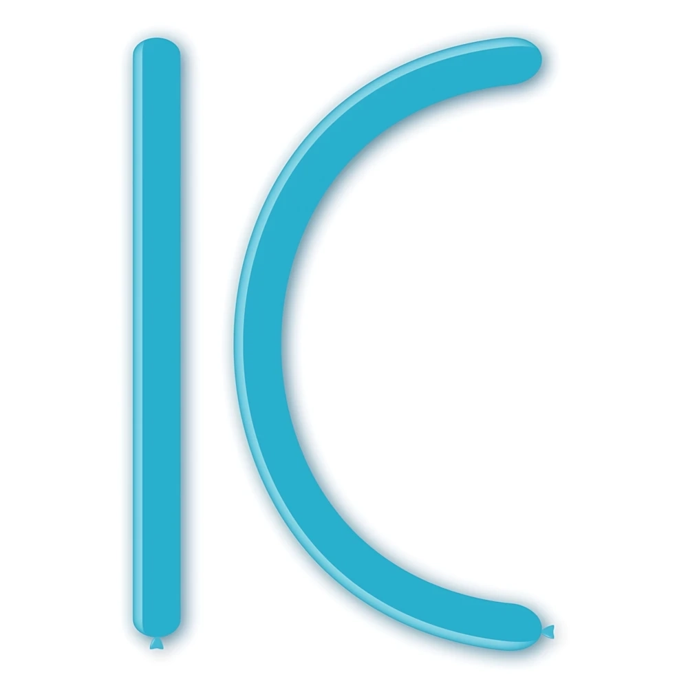 Palloncini modellabili D4 260 classic line pastello celeste 46, 100pz.