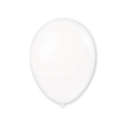 Palloncini classic line pastello 13" (33cm) bianco 10, 100pz.