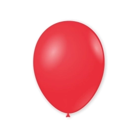 Palloncini classic line pastello 13" (33cm) rosso 19, 100pz.