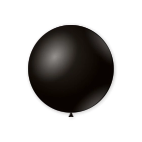 Palloncini classic line pastello 22" (55cm) nero 15, 1pz.