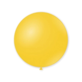 Palloncini classic line pastello 33" (86cm) giallo 11, 1pz.