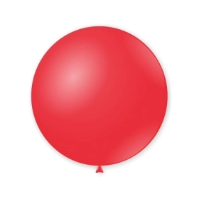 Palloncini classic line pastello 33" (86cm) rosso 19, 1pz.