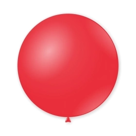 Palloncini classic line pastello 42" (111cm) rosso 19, 1pz.