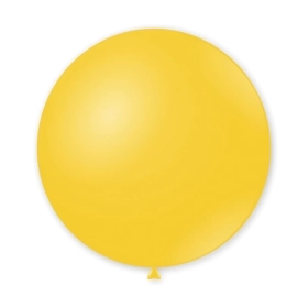 Palloncini classic line pastello 48" (121cm) giallo 11, 1pz.