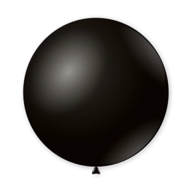 Palloncini classic line pastello 48" (121cm) nero 15, 1pz.