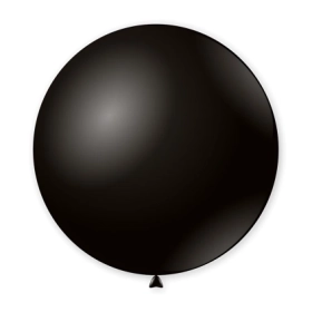 Palloncini classic line pastello 54" (133cm) nero 15, 1pz.