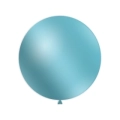 Palloncini classic line metallizzati 33" (86cm) celeste 80, 1pz.