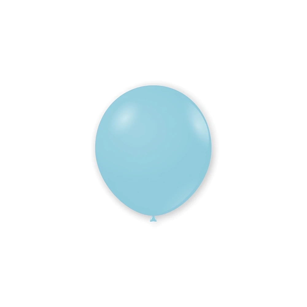 Palloncini classic line pastello 5" (13cm) celeste baby 39, 100pz.
