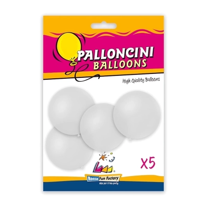 Palloncini classic line cristallo 15" (38cm) trasparente 57, 5pz.