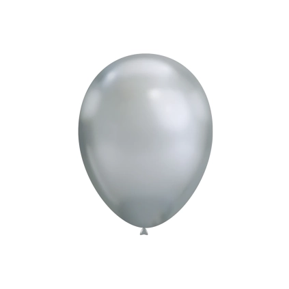 Palloncini classic line titanio 12" (30cm) argento 102, 50pz.