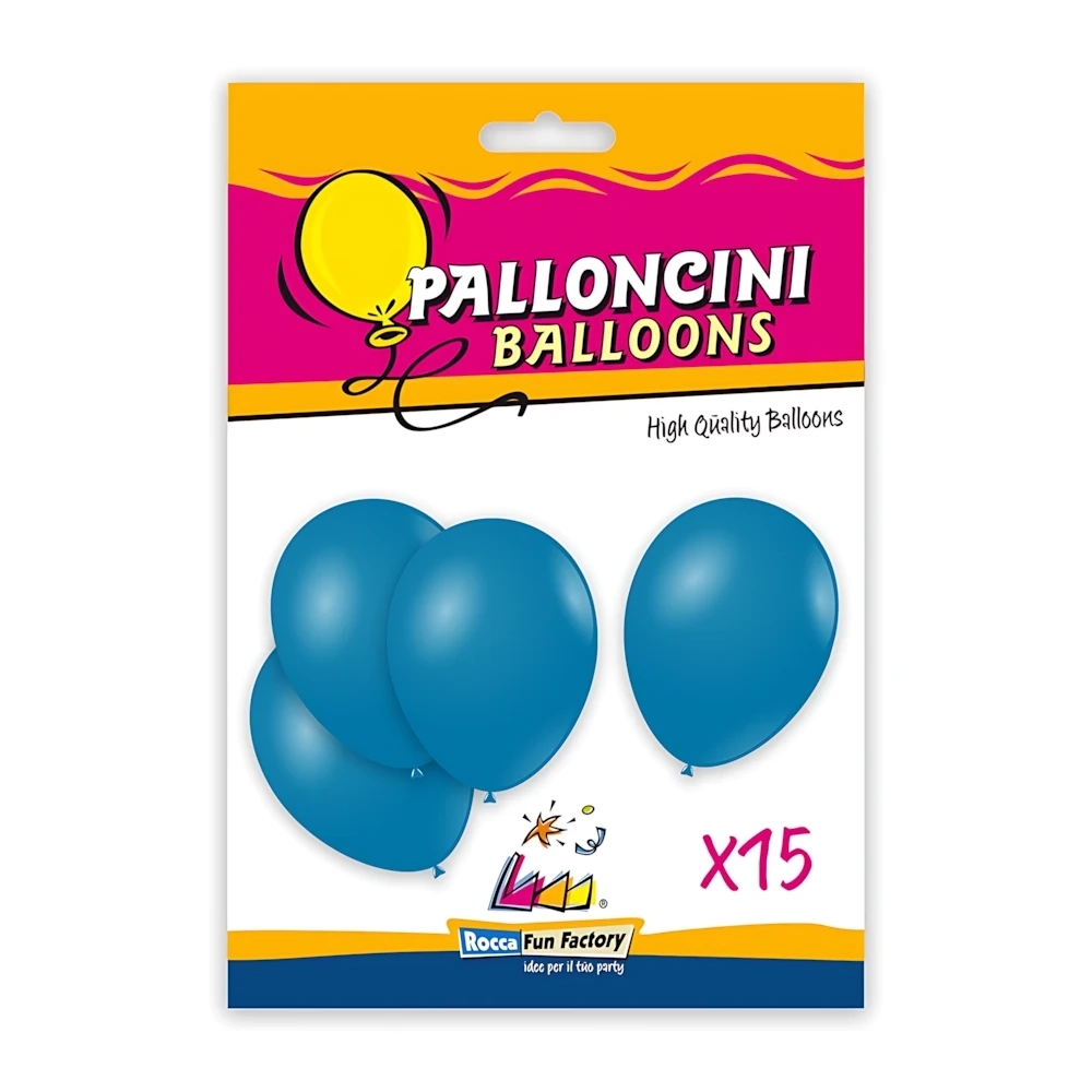 Palloncini classic line pastello 12" (30cm) blu 52, 15pz.