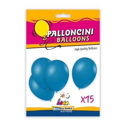 Palloncini classic line pastello 12" (30cm) blu 52, 15pz.
