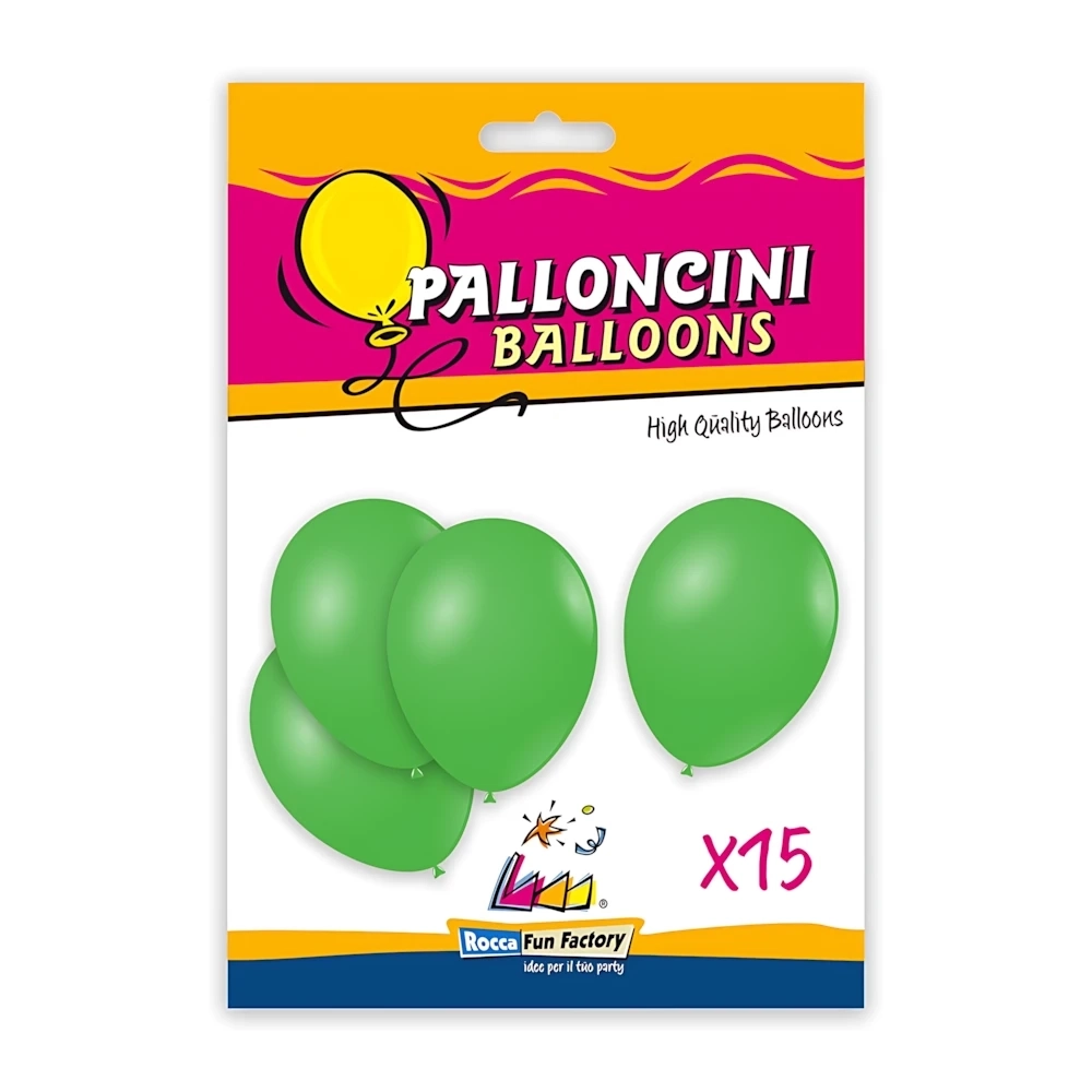 Palloncini classic line pastello 12" (30cm) verde 22, 15pz.
