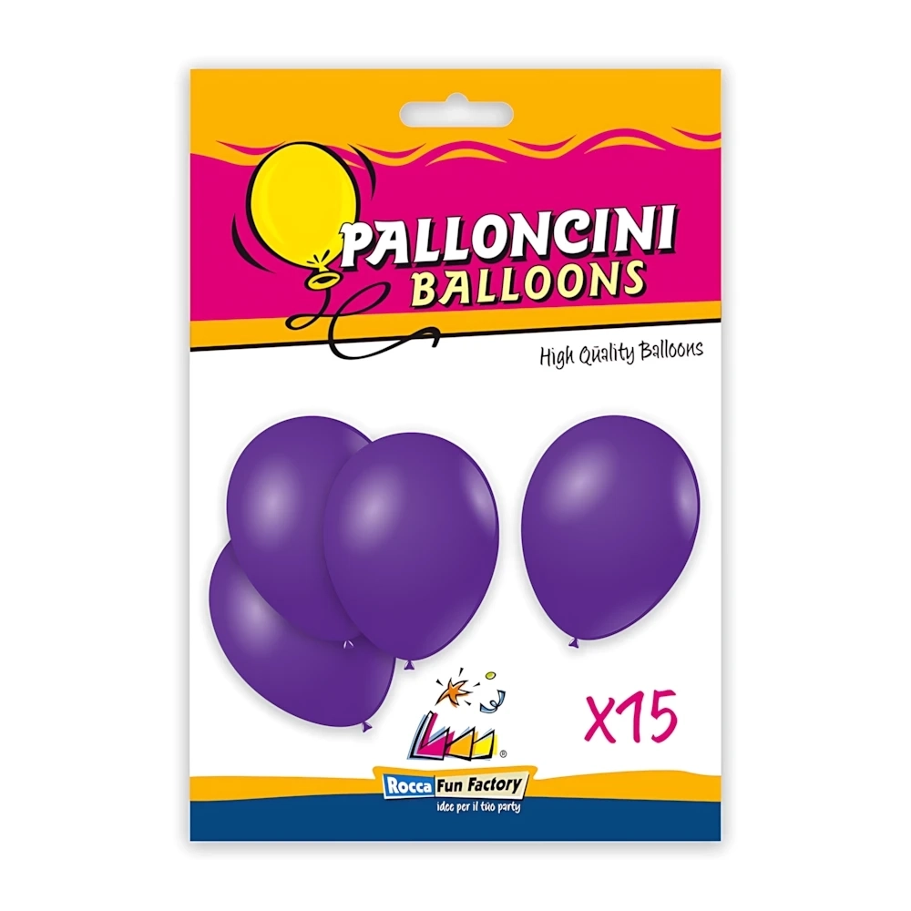Palloncini classic line pastello 12" (30cm) viola 84, 15pz.