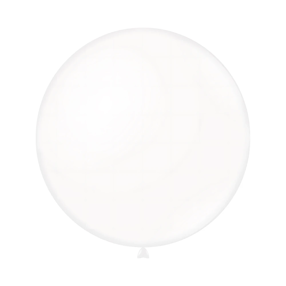 Palloncini classic line pastello 40" (100cm) bianco 10, 1pz.