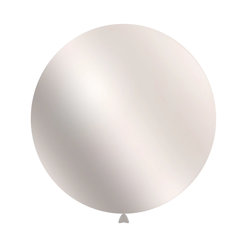 Palloncini classic line metallizzati 40" (100cm) perla 60, 10pz.