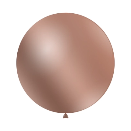 Palloncini classic line metallizzati 40" (100cm) rosa gold 81, 10pz.