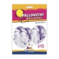 Palloncini classic line marmorizzato 12" (30cm) lilla 111, 10pz.