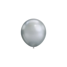 Palloncini classic line titanio 5" (13cm) argento 102, 100pz.