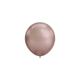 Palloncini classic line titanio 5" (13cm) rosa gold 103, 100pz.