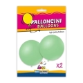 Palloncini classic line pastello 33" (86cm) verde menta 29, 2pz.