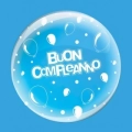 Palloncino Deco B-Loon 36" Buon Compleanno Stampa Bianca 19465  36" (91cm), 1pz.