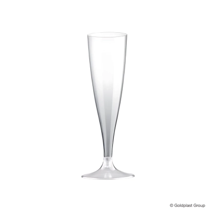 Flute Easy con gambo trasparenti, 20pz.