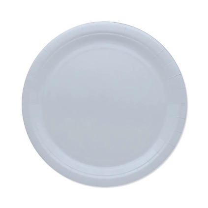 Piatti Bianchi Ecolor in carta 24cm, 25pz.