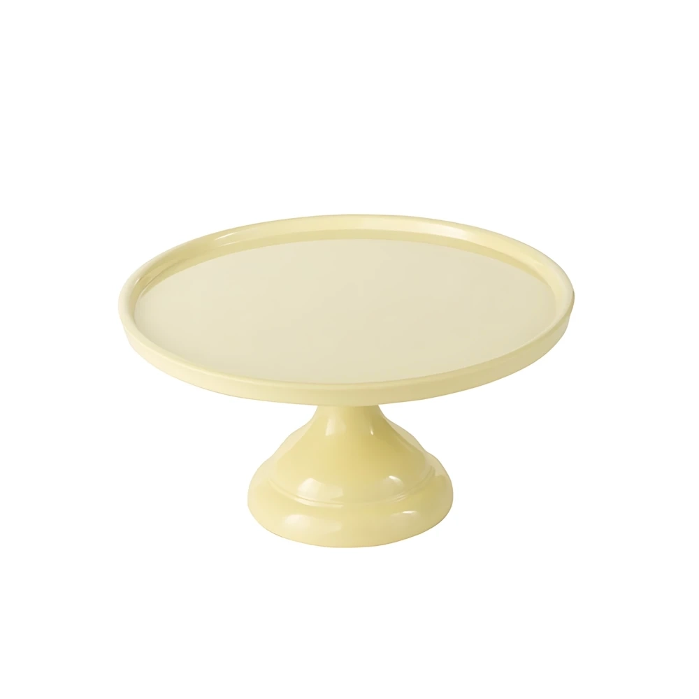 Alzata per dolci, frutta, finger food Crema in melamina diam. 23cm h 12cm, 1pz.