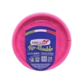 Piatti Fucsia fondi 20,5cm riutilizzabili, 25pz.