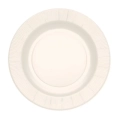 Piatti Bianchi grandi in cartoncino compostabile, bordo pieghettato 27cm, 20pz.