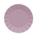 Piatti Rose Quartz grandi in cartoncino compostabile Bruno 24,5cm, 20pz.