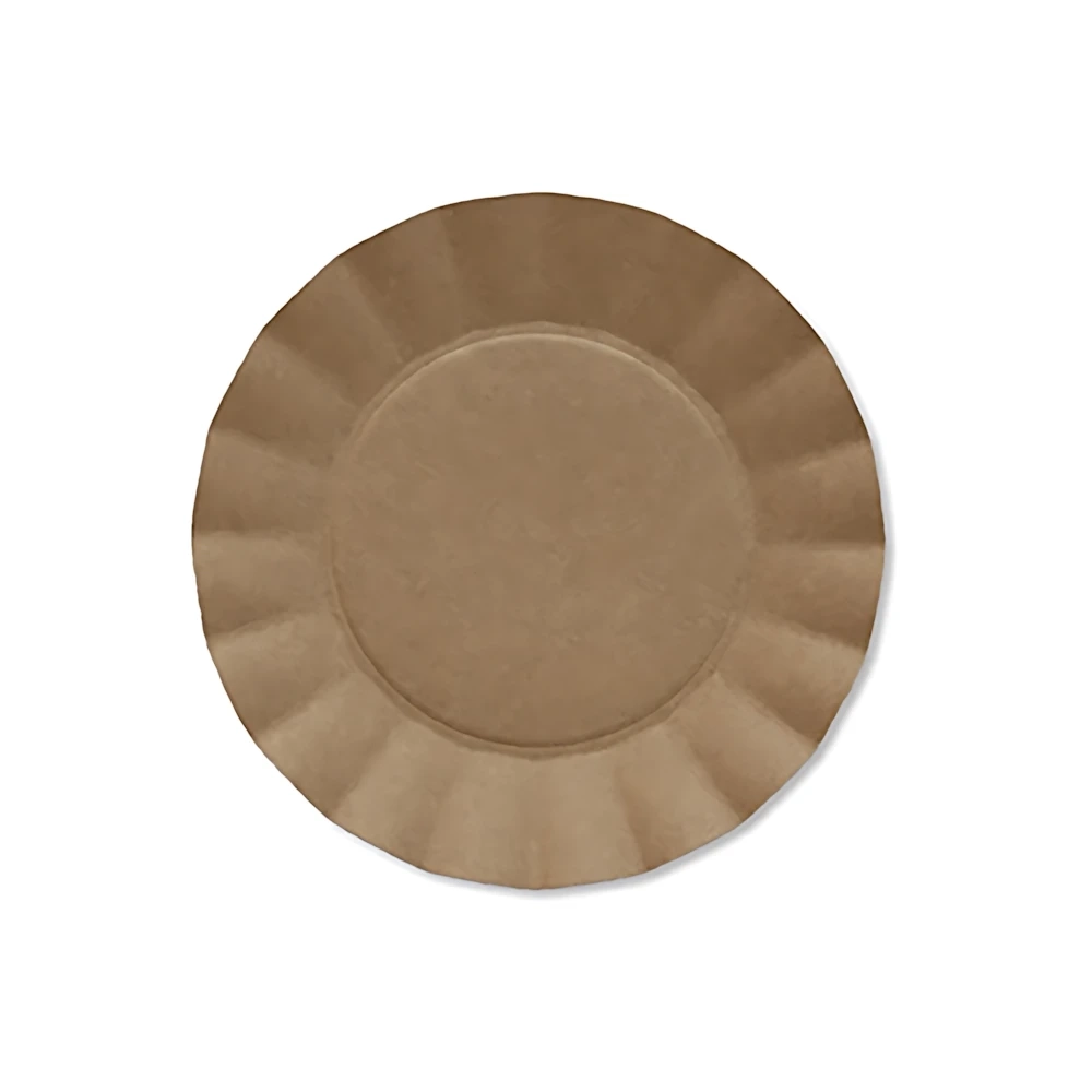 Piatti Kraft piccoli in cartoncino compostabile Bruno 21cm, 20pz.