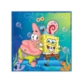 Tovaglioli Spongebob 33x33cm, 20pz.